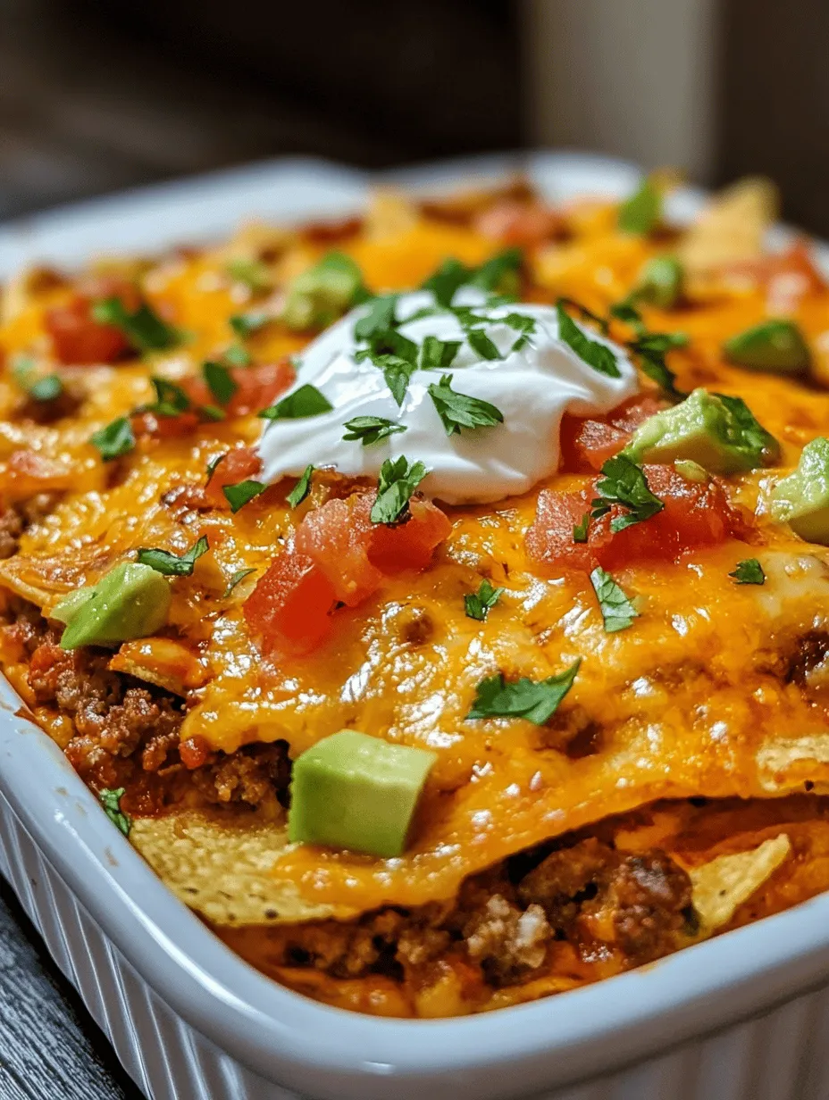 Nachos have long been cherished as a quintessential comfort food, adored by many for their crispy texture and rich flavors. From casual gatherings with friends to family movie nights and game day festivities, nachos offer a delightful way to indulge in savory goodness. Their versatility allows for endless customization, making them a crowd-pleaser in any setting. However, if you're looking to elevate your nacho experience, the Loaded Nacho Supreme Casserole is the ultimate dish that takes all the flavors of traditional nachos and transforms them into a hearty, satisfying casserole.