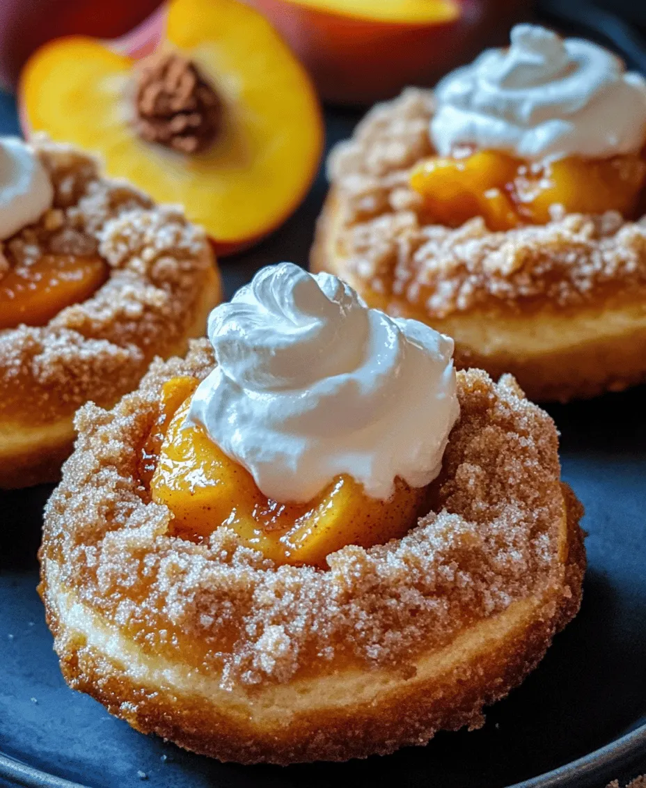 When it comes to desserts that evoke a sense of nostalgia, few can rival the classic peach cobbler. This Southern staple, with its warm, juicy peaches and buttery crust, has been a beloved treat for generations. Now, imagine taking that beloved dessert and transforming it into a delightful, fluffy donut. Enter the Classic Peach Cobbler Cheesecake Donut—a creative fusion that combines the rich flavors of peach cobbler and cheesecake in a soft, pillowy donut. This innovative treat not only satisfies sweet cravings but also offers a unique twist that will have your taste buds dancing.