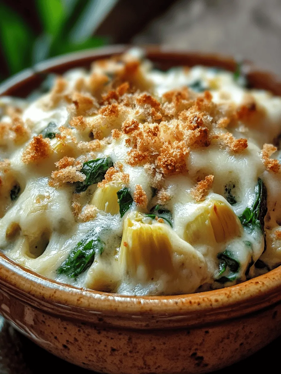 To truly appreciate the Spinach and Artichoke Casserole Delight, it’s essential to understand the role of each ingredient in creating its signature taste and texture. Here’s a closer look at what makes this dish so special: