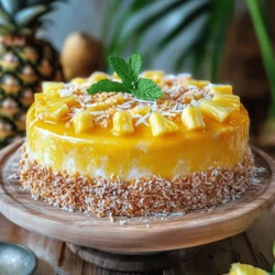 In the realm of desserts, few things can transport you to a tropical paradise quite like a slice of Tropical Delight Pineapple Cake. This cake combines the sweet, juicy flavor of pineapple with the rich, buttery texture of a classic cake, creating a delightful experience that tantalizes the taste buds. Whether you're celebrating a special occasion, hosting a summer gathering, or simply indulging in a sweet treat for yourself, this recipe is both easy to follow and incredibly rewarding. The combination of tropical flavors not only adds a refreshing twist but also evokes memories of sun-soaked beaches and swaying palm trees.