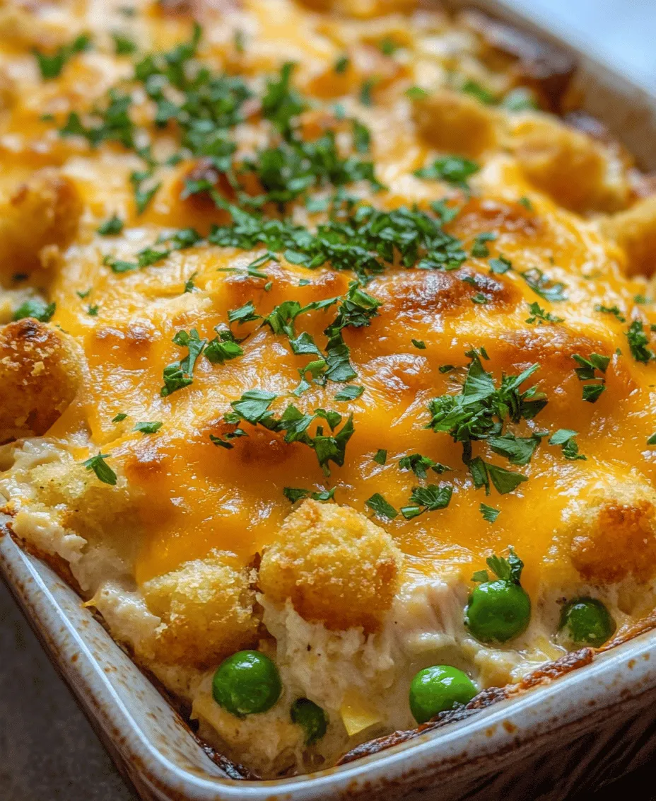 Before you start putting your casserole together, preheat your oven to 400°F (200°C). This is a critical first step that ensures your dish cooks evenly. An adequately preheated oven helps the tater tots achieve that perfect golden-brown crisp while ensuring the chicken mixture is heated through.