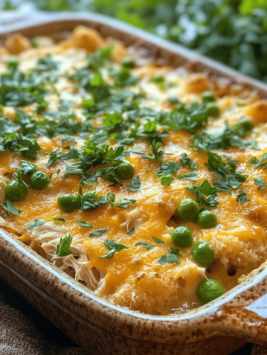 Before you start putting your casserole together, preheat your oven to 400°F (200°C). This is a critical first step that ensures your dish cooks evenly. An adequately preheated oven helps the tater tots achieve that perfect golden-brown crisp while ensuring the chicken mixture is heated through.