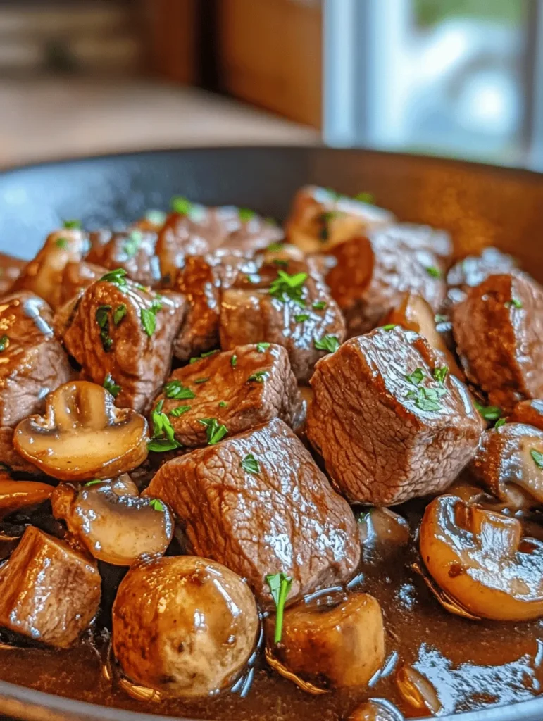 If you’re on the hunt for a deliciously hearty dish that warms the soul and fills the tummy, look no further than these Savory Beef Tips and Gravy Delight! Tender beef sirloin simmered in a rich, flavorful gravy, this recipe is a staple in many households and is sure to become a favorite in yours. Whether it’s a special occasion or a cozy meal at home, this dish brings comfort and satisfaction to the dinner table.