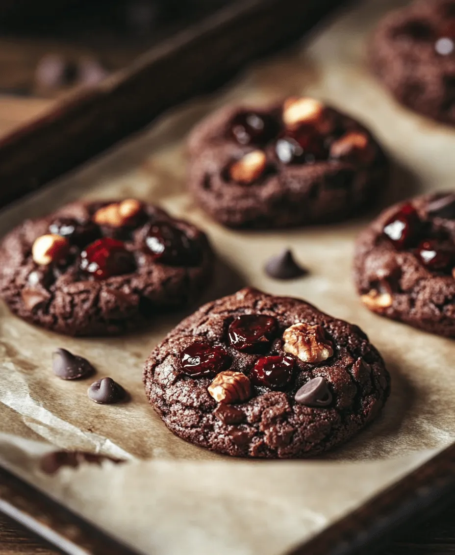 There’s something inherently enchanting about the combination of chocolate and cherries. These two flavors, when melded together, create a decadent experience that tantalizes the taste buds and leaves a lasting impression. The Chocolate Cherry Cookies are a delightful representation of this classic pairing, offering a fudgy texture that makes each bite feel indulgent. This guide will take you through the process of making these delicious cookies, ensuring you understand the essential ingredients, techniques, and tips to achieve the perfect balance of flavor and texture. Whether you're baking for a special occasion or simply indulging in a sweet craving, these cookies are sure to impress friends and family alike.