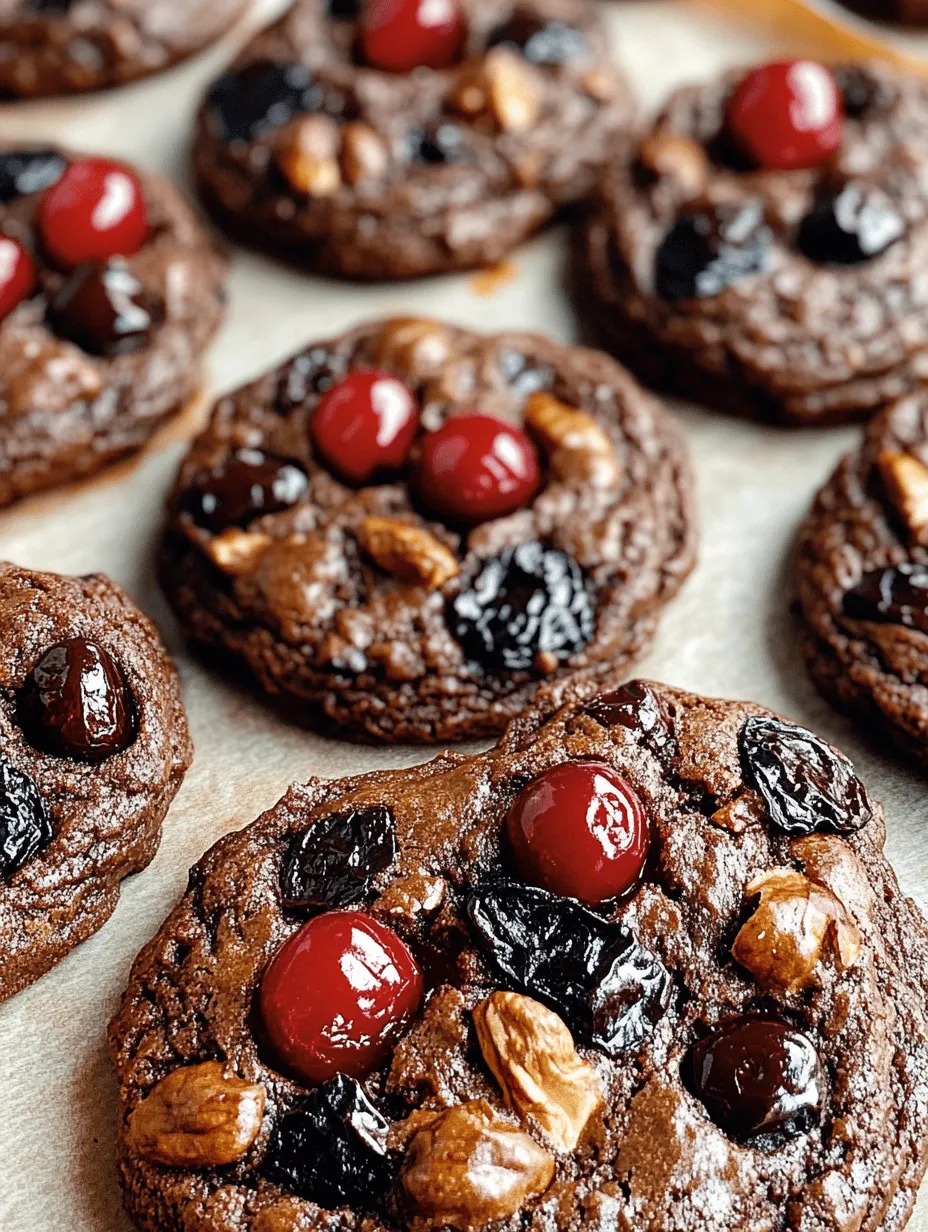 There’s something inherently enchanting about the combination of chocolate and cherries. These two flavors, when melded together, create a decadent experience that tantalizes the taste buds and leaves a lasting impression. The Chocolate Cherry Cookies are a delightful representation of this classic pairing, offering a fudgy texture that makes each bite feel indulgent. This guide will take you through the process of making these delicious cookies, ensuring you understand the essential ingredients, techniques, and tips to achieve the perfect balance of flavor and texture. Whether you're baking for a special occasion or simply indulging in a sweet craving, these cookies are sure to impress friends and family alike.