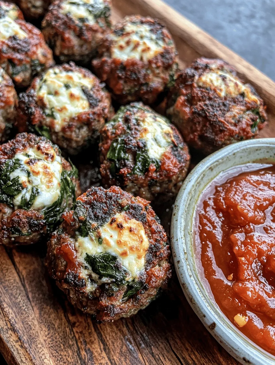 If you’re looking for a delicious and nutritious twist on the traditional meatball, then look no further than spinach garlic meatballs stuffed with mozzarella. This captivating recipe combines the flavors of savory ground meat with nutritious spinach and the creamy richness of melted mozzarella cheese. Perfect for both weeknight dinners and special occasions, these meatballs are not only comforting but also offer a healthy alternative that satisfies cravings without sacrificing flavor.