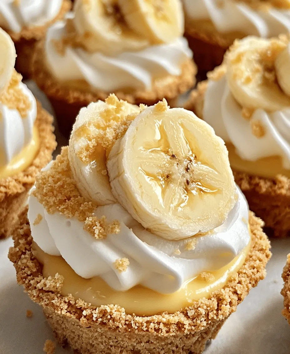 In the realm of desserts, few things are as delightful and satisfying as a no-bake treat. No-bake desserts not only save you from the heat of the oven, but they also allow for quick and easy preparation, making them ideal for busy days or impromptu gatherings. One such treat that has captured the hearts of dessert lovers everywhere is the mini banana cream pie. These charming little pies encapsulate the classic flavors of banana cream pie while offering an effortless way to indulge in a creamy, dreamy dessert.