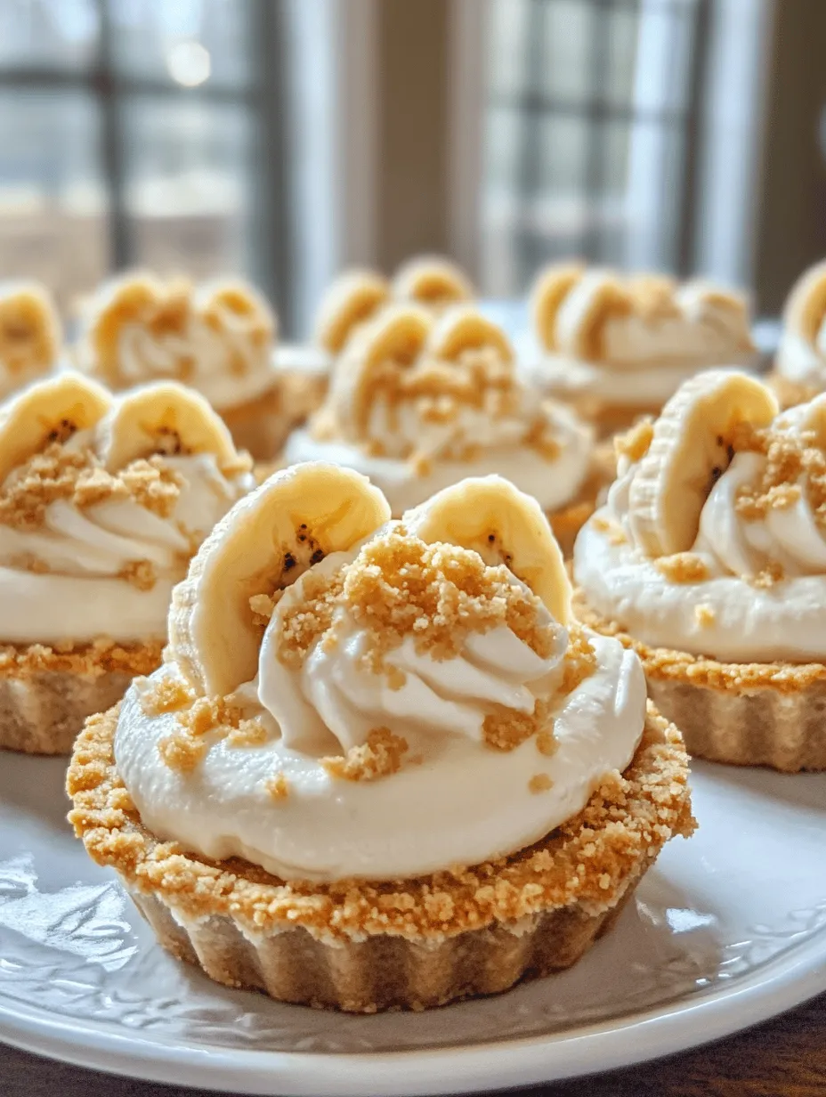 In the realm of desserts, few things are as delightful and satisfying as a no-bake treat. No-bake desserts not only save you from the heat of the oven, but they also allow for quick and easy preparation, making them ideal for busy days or impromptu gatherings. One such treat that has captured the hearts of dessert lovers everywhere is the mini banana cream pie. These charming little pies encapsulate the classic flavors of banana cream pie while offering an effortless way to indulge in a creamy, dreamy dessert.