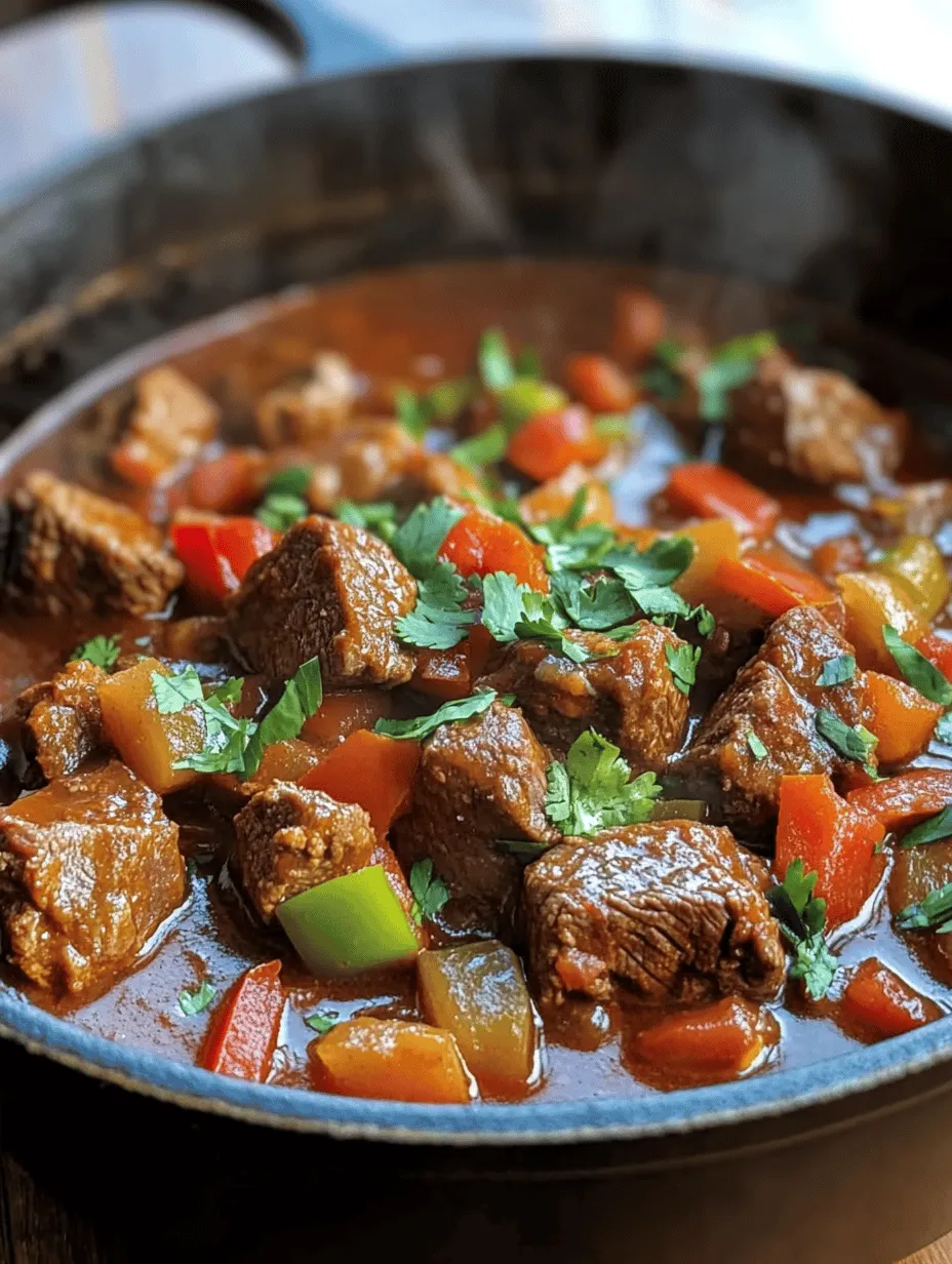 Flavorful Carne Guisada Recipe – A Fiesta of Flavors in Every Bite!