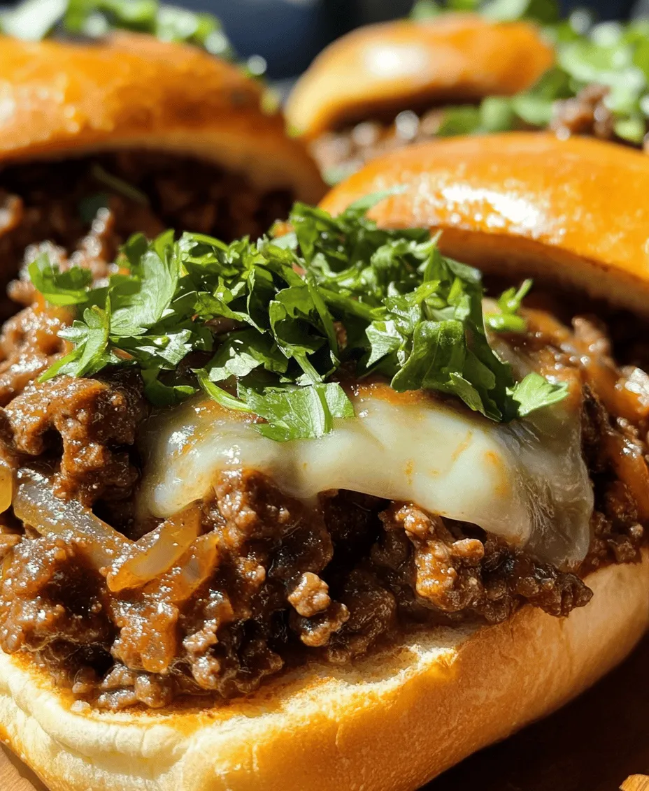 To truly appreciate the depth of flavor in Philly Cheese Steak Sloppy Joes, it's essential to understand the role of each ingredient. Below, we delve into the key components that come together to create this savory and indulgent dish.