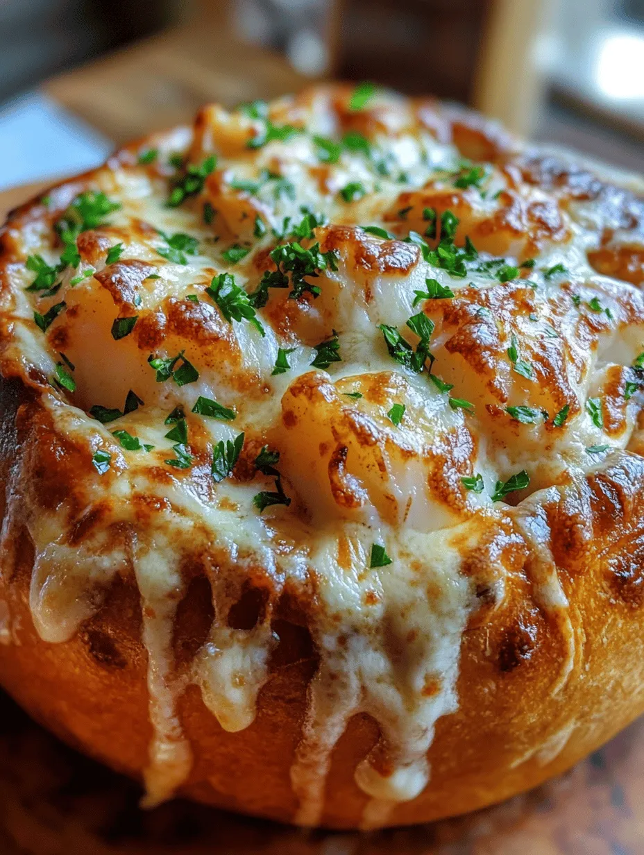 When it comes to creating a memorable dining experience, few dishes can rival the charm and flavor of the Ocean's Treasure Stuffed Seafood Bread Bowl. This sumptuous dish seamlessly combines the freshest seafood with creamy textures and savory seasonings, making it an ideal centerpiece for gatherings or cozy family dinners. Imagine gathering around a table, surrounded by loved ones, as you dive into a hearty bread bowl filled to the brim with delectable seafood goodness. It's not just a meal; it's an experience that brings everyone together.