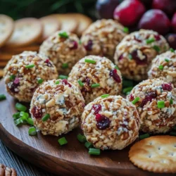 In the realm of appetizers, few dishes manage to capture the essence of flavor, texture, and presentation quite like cheese balls. Think about it: a perfectly crafted cheese ball can elevate any gathering, drawing guests in with its inviting aroma and delightful appearance. This article dives into the delightful world of Cranberry Pecan Cheese Balls, a perfect blend of creamy cheese, tangy cranberries, and crunchy pecans. This dish is not just an appetizer; it’s a celebration of flavors and textures that makes it an ideal choice for gatherings, parties, or even a cozy night in. With a simple preparation process and an impressive result, this dish is bound to tantalize your taste buds and impress your guests.