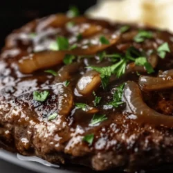 When it comes to hearty, soul-satisfying meals, few dishes evoke the same warmth and nostalgia as hamburger steak. This classic comfort food brings together juicy beef patties, savory caramelized onions, and a rich, flavorful gravy, making it a beloved choice for family dinners and gatherings. Hamburger steak serves as a delightful reminder of home-cooked meals, often associated with the love and care that goes into preparation.