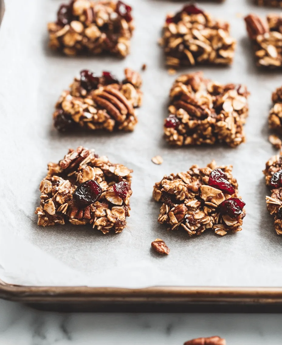 In the realm of healthy snacking, few treats can rival the delightful combination of nutty pecans and tangy cranberries found in Cranberry Pecan Clusters. This enticing recipe not only satisfies your sweet tooth but also provides a nutritious option that can seamlessly fit into a balanced diet. Each bite is an explosion of flavors and textures, offering a perfect balance of crunch from the pecans and chewiness from the cranberries.