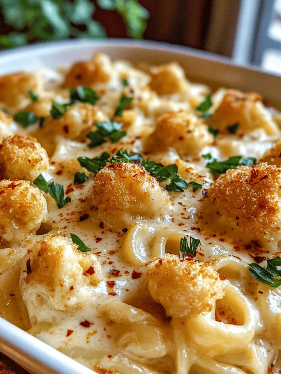 Creamy Parmesan Pasta with Garlic Butter Chicken Bites is a dish that beautifully marries the comfort of creamy pasta with the savory goodness of succulent, garlic-infused chicken. This recipe is not just a meal; it’s an experience that tantalizes the taste buds and warms the soul. Whether it's a weeknight dinner or a gathering with friends and family, this dish has the unique ability to steal the show, making it a favorite across kitchens worldwide.