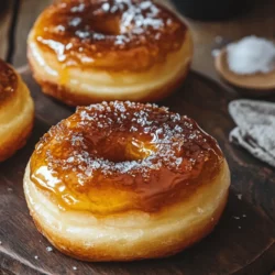 Imagine sinking your teeth into a soft, fluffy donut that offers the rich, creamy delight of classic crème brûlée in every bite. The Crème Brûlée Donut is a heavenly fusion of two beloved desserts, combining the comforting qualities of a freshly baked donut with the luxurious taste and texture of the iconic crème brûlée. This unique twist has quickly gained popularity among dessert lovers who are always on the lookout for innovative treats that awaken the senses.