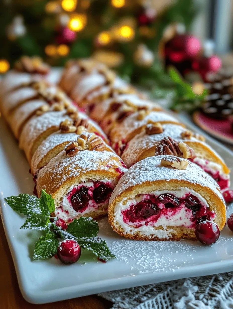 As the festive season approaches, kitchens around the world come alive with the aroma of delicious treats and the spirit of celebration. Holiday gatherings are the perfect opportunity to share joy and warmth, and what better way to do so than with easy, delightful recipes that capture the essence of the season? One such recipe that stands out is the Christmas Cranberry Roll Ups. These vibrant, flavor-packed roll-ups not only make for an eye-catching addition to your holiday spread but are also incredibly simple to prepare.