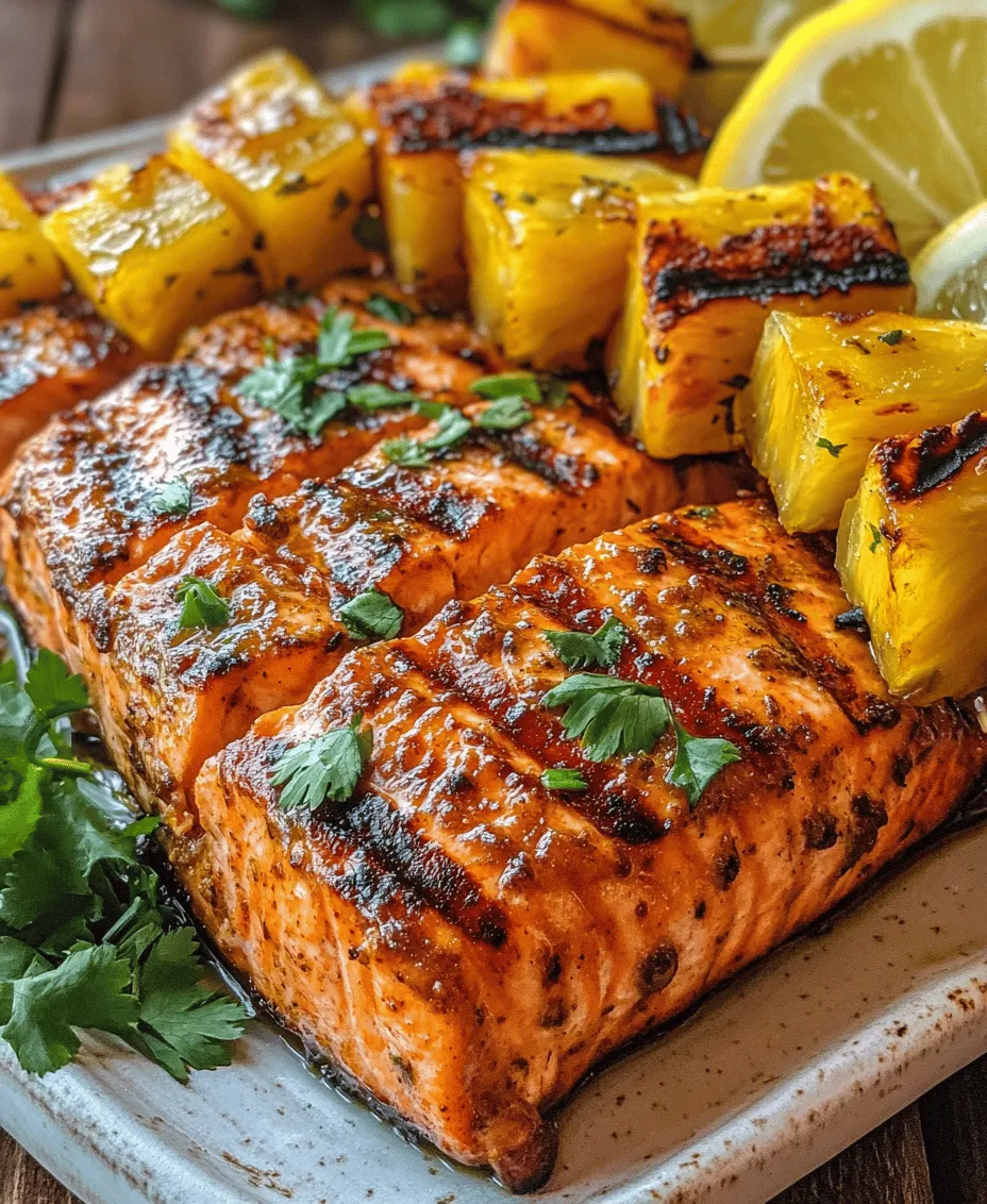 If you're looking for a dish that marries sweet and savory flavors while being packed with health benefits, look no further than Honey Pineapple Salmon. This vibrant recipe takes the naturally rich and succulent taste of salmon and elevates it with the tropical sweetness of honey and pineapple, creating a culinary experience that transports you straight to a sun-soaked beach. Salmon is renowned not only for its delicious flavor but also for its impressive nutritional profile; it's loaded with omega-3 fatty acids, which are essential for heart health, and it's an excellent source of high-quality protein.