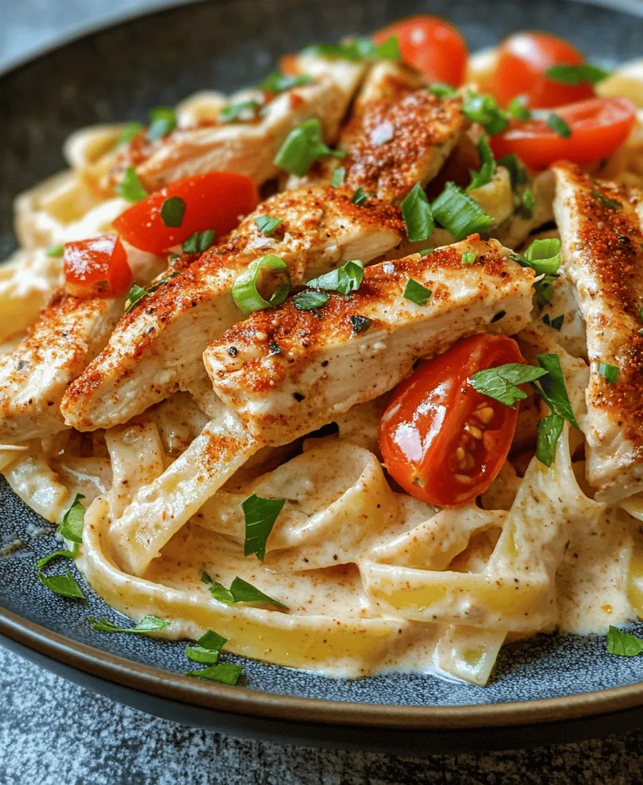 Creamy Cajun Chicken Pasta is a dish that tantalizes the taste buds with its rich and indulgent flavors. Combining tender chicken with a creamy sauce infused with Cajun spices, this pasta dish is not only delicious but also visually appealing. The vibrant colors of the ingredients invite you to dig in, making it an excellent option for weeknight dinners, family gatherings, or even special occasions. Its hearty nature ensures that it satisfies even the hungriest of appetites, while the bold flavors make it a memorable meal that will have everyone asking for seconds.