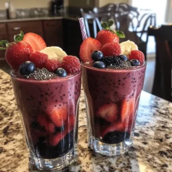 To truly appreciate the Berry Blast Smoothie, we must delve into the individual ingredients that make this drink not only tasty but also a powerhouse of nutrition. Each element plays a vital role in contributing to the overall health benefits and flavor of the smoothie.