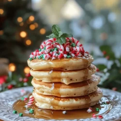 As the holiday season approaches, many families find joy in gathering around the breakfast table, sharing stories, and indulging in delicious meals that evoke the spirit of Christmas. Pancakes, with their warm, fluffy texture, have long been a beloved breakfast staple, and during the holidays, they take on an even more special significance. This year, why not elevate your festive brunch with a delightful recipe for Festive Christmas Pancakes? These pancakes are not only delicious but also visually appealing, featuring striking colors and flavors that capture the essence of the season.