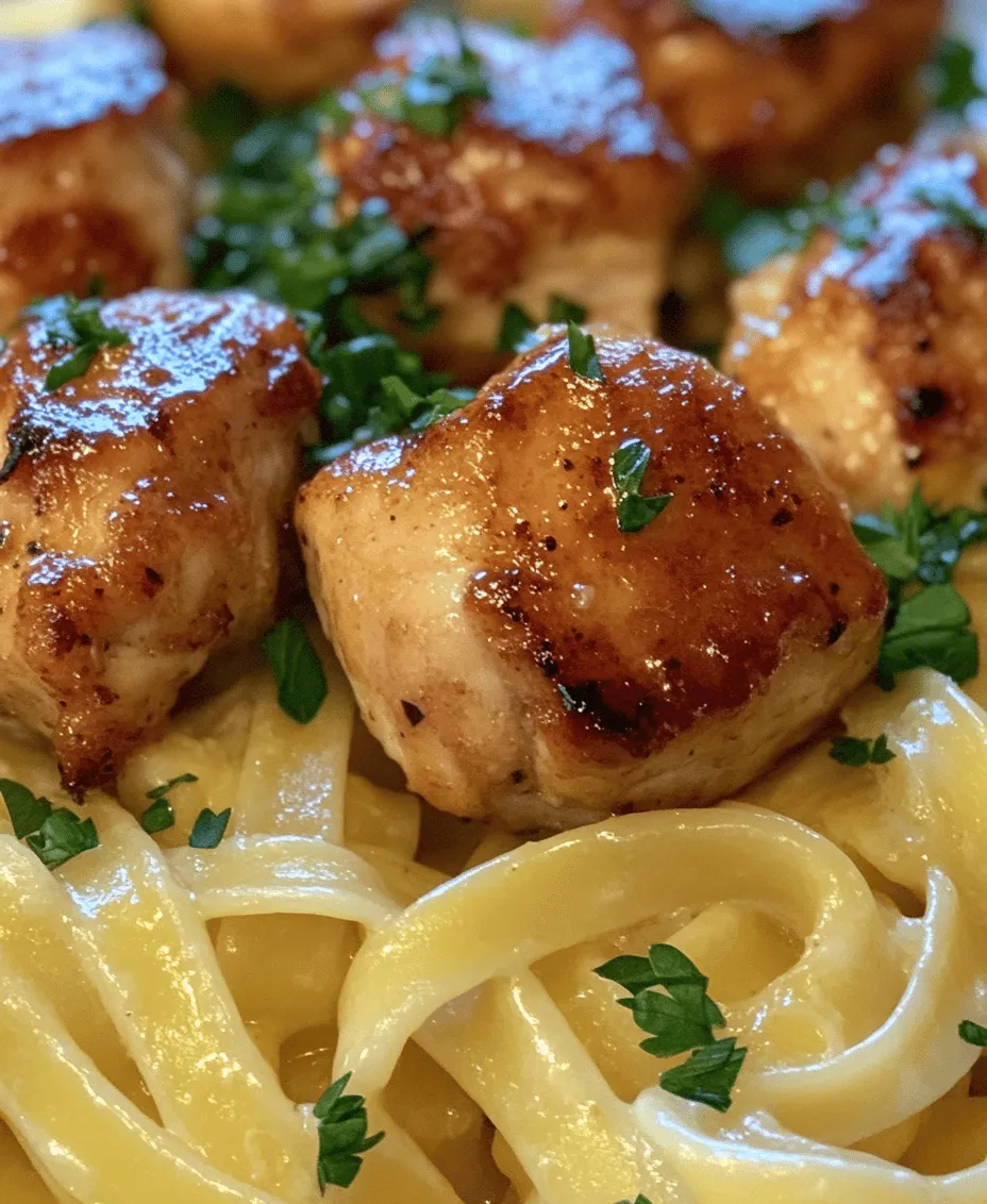 To create a dish that tantalizes the senses, it's essential to understand the ingredients that contribute to its flavor and nutrition. Let’s dive into the core components of this Garlic Butter Chicken Bites with Creamy Parmesan Pasta dish: