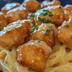 To create a dish that tantalizes the senses, it's essential to understand the ingredients that contribute to its flavor and nutrition. Let’s dive into the core components of this Garlic Butter Chicken Bites with Creamy Parmesan Pasta dish: