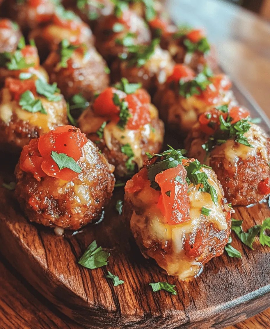 Sausage balls have become a beloved staple at gatherings, parties, and game-day festivities. Their popularity stems from their bite-sized convenience and incredible flavor, making them an irresistible appetizer that pleases a wide range of palates. If you’re looking for a crowd-pleasing snack that’s both easy to prepare and full of deliciousness, the <strong>Irresistible Rotel Cream Cheese Sausage Balls</strong> recipe is the perfect solution. This delightful dish combines the rich creaminess of cream cheese, the savory goodness of sausage, and the zesty kick from Rotel diced tomatoes and green chilies to create a flavor explosion that will have your guests coming back for seconds.” /></p>
</p>
<h3>Mixing Ingredients</h3>
</p>
<p>Achieving the perfect consistency and texture in your Irresistible Rotel Cream Cheese Sausage Balls is crucial for the final product. Start by ensuring that your cream cheese is at room temperature, as this will allow for easier mixing and a smoother texture. Use a large mixing bowl to combine the sausage, cream cheese, Rotel tomatoes, cheddar cheese, and the dry ingredients, which include the flour, garlic powder, onion powder, salt, and pepper.</p>
</p>
<p>When mixing, opt for using your hands to gently combine the ingredients. This method allows you to feel the texture and ensure all elements are evenly distributed without over-mixing, which can lead to tough sausage balls. The mixture should be cohesive but not overly wet; if it feels too sticky, you can add a bit more flour, a tablespoon at a time, until the desired consistency is achieved. The goal is a mixture that holds together when formed into balls but is not crumbly or dry.</p>
</p>
<h3>Shaping the Balls</h3>
</p>
<p>Uniformity in size is key to ensuring even cooking and presentation. For these sausage balls, aim for a size that is roughly 1 inch in diameter. This size allows them to cook through without burning on the outside while still retaining a juicy interior.</p>
</p>
<p>To shape the balls, you can use a small cookie scoop or your hands. Start by taking a portion of the mixture and rolling it between your palms into a ball shape. Make sure to compress the mixture gently to avoid air pockets, which can cause the balls to break apart during baking. Place each ball on a parchment-lined baking sheet, leaving about an inch of space between them to allow for slight expansion during cooking.</p>
</p>
<h3>Baking Process</h3>
</p>
<p>Baking your sausage balls requires careful attention to time and temperature. Preheat your oven to 375°F (190°C) to ensure even cooking. Bake the sausage balls for about 20-25 minutes, or until they are golden brown and cooked through. To ensure that they are done, use a meat thermometer to check that the internal temperature has reached at least 160°F (71°C).</p>
</p>
<p>It’s important to monitor the baking process closely. Every oven is different, and cooking times may vary slightly. If you notice that the sausage balls are browning too quickly, you can rotate the baking sheet or lower the temperature slightly. Once they are done, remove them from the oven and let them cool for a few minutes on the baking sheet before transferring them to a wire rack. This cooling step allows excess grease to drain off and helps the sausage balls firm up.</p>
</p>
<h3>Cooling and Serving</h3>
</p>
<p>Cooling your sausage balls before serving enhances both flavor and texture. Allow them to cool for about 10 minutes on the wire rack. This resting period not only improves the texture by allowing the flavors to meld but also makes them easier to handle when serving.</p>
</p>
<p>For presentation, consider serving your sausage balls on a large platter, garnished with fresh parsley or chopped green onions for a pop of color. You can also arrange them with small toothpicks for easy grabbing, especially if you’re serving them at a party or gathering.</p>
</p>
<h4>Nutritional Information and Serving Suggestions</h4>
</p>
<p>These delicious sausage balls are not only a crowd-pleaser but also pack a nutritional punch. Each serving (approximately 2-3 sausage balls) contains roughly 200-250 calories, depending on the specific ingredients and portion size. They provide a good source of protein, thanks to the sausage and cheese, with around 12-15 grams of protein per serving.</p>
</p>
<p>For those watching their dietary intake, consider these aspects:</p>
<p>– <strong>Low-Carb Option</strong>: You can reduce the flour or use almond flour for a low-carb version.</p>
<p>– <strong>Gluten-Free</strong>: Substitute traditional flour with a gluten-free flour blend.</p>
<p>– <strong>Dairy-Free</strong>: Use vegan sausage and dairy-free cream cheese for a plant-based option.</p>
</p>
<h3>Suggested Pairings</h3>
</p>
<p>To elevate the flavor profile of your sausage balls, consider pairing them with a selection of dips or beverages. A creamy ranch or zesty buffalo sauce makes for excellent dipping options. For a refreshing contrast, a cool cucumber yogurt dip or guacamole can also complement the spicy flavors of the sausage and Rotel.</p>
</p>
<p>When it comes to beverages, cold beers, particularly lagers or IPAs, pair wonderfully with the savory richness of the sausage balls. For a non-alcoholic option, consider serving sparkling water infused with lime or a refreshing iced tea to cleanse the palate.</p>
</p>
<h3>Ideal Occasions</h3>
</p>
<p>The versatility of these sausage balls makes them perfect for a variety of occasions. They are an excellent addition to potlucks, where they can be easily transported and served. Family gatherings, game day parties, and holiday celebrations are all great opportunities to showcase this dish.</p>
</p>
<p>Additionally, because they can be made ahead of time and frozen, they are ideal for busy weeknights or unexpected guests. Simply reheat them in the oven before serving for a quick and satisfying snack.</p>
</p>
<h3>Exploring Variations and Customizations</h3>
</p>
<p>Creativity in the kitchen can lead to delightful variations of the basic sausage balls recipe. Here are some suggestions to inspire your culinary exploration:</p>
</p>
<h4>Ingredient Substitutions</h4>
</p>
<p>– <strong>Sausage</strong>: For a healthier option, consider using turkey sausage or chicken sausage. For a vegetarian twist, crumbled tempeh or lentils can be seasoned and used in place of meat.</p>
<p>– <strong>Cheese</strong>: Experiment with different cheeses, such as pepper jack for a kick or mozzarella for a milder flavor.</p>
</p>
<h4>Flavor Additions</h4>
</p>
<p>Adding extra ingredients can enhance the flavor profile of your sausage balls. Consider incorporating:</p>
<p>– <strong>Jalapeños</strong>: For those who enjoy heat, diced jalapeños can add a spicy kick.</p>
<p>– <strong>Herbs and Spices</strong>: Fresh herbs like parsley or cilantro, or spices like smoked paprika or cayenne pepper, can add depth to the flavor.</p>
</p>
<h4>Cooking Methods</h4>
</p>
<p>While baking is the traditional method for cooking sausage balls, you can explore alternative cooking methods:</p>
<p>– <strong>Air Frying</strong>: This method results in a crispy exterior while keeping the inside moist. Cook at 375°F (190°C) for about 10-15 minutes, shaking the basket halfway through.</p>
<p>– <strong>Grilling</strong>: Form the sausage mixture into patties and grill them for a smoky flavor.</p>
</p>
<h3>Conclusion</h3>
</p>
<p>Irresistible Rotel Cream Cheese Sausage Balls are more than just a delicious treat; they are a versatile and simple recipe that can impress at any gathering. Their rich flavors and satisfying texture make them a favorite among guests, and the ease of preparation ensures you won’t be spending hours in the kitchen.</p>
</p>
<p>Encouraging your friends and family to try this recipe not only fosters a sense of community but also allows everyone to experience the joy of cooking and sharing good food together. So gather your ingredients, follow the steps, and enjoy the delightful results of your culinary efforts—your next gathering is bound to be a hit with these savory sausage balls on the table!</p>
</div>