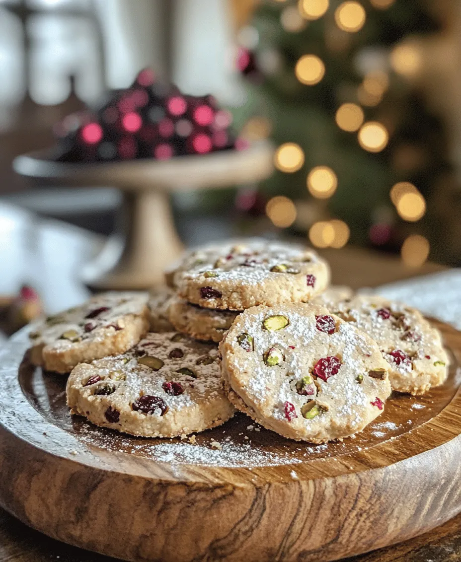 As the holiday season approaches, the aroma of freshly baked cookies fills the air, inviting warmth and comfort into our homes. One recipe that perfectly encapsulates the spirit of the season is Cranberry Pistachio Shortbread Cookies. These delightful cookies combine the rich, buttery flavor of traditional shortbread with the sweet-tartness of dried cranberries and the satisfying crunch of pistachios. Ideal for holiday gatherings, gift-giving, or simply enjoying during a cozy afternoon, these cookies elevate any occasion with their vibrant colors and festive flair.