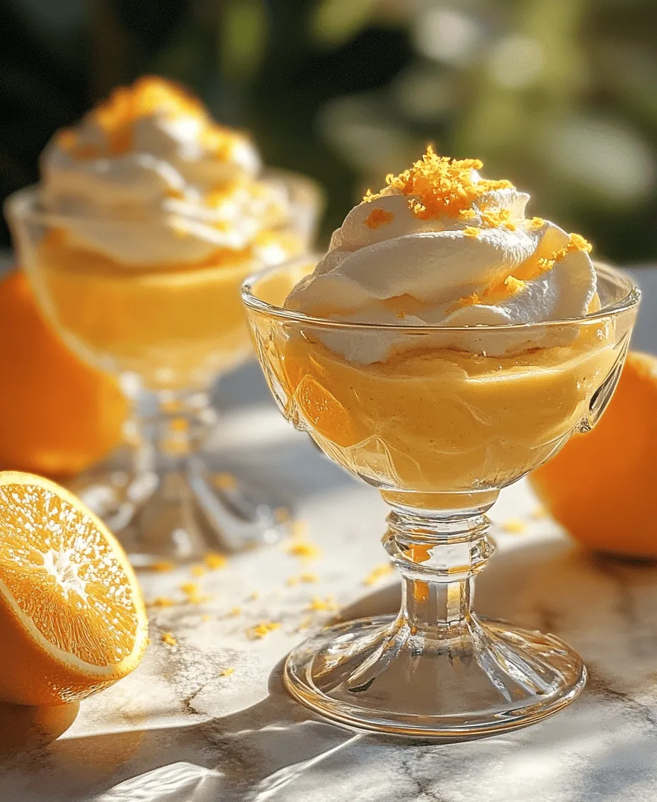 Citrus desserts have been a beloved choice for many, offering a refreshing burst of flavor that brightens any meal or occasion. From lemon tarts to key lime pies, the zingy sweetness of citrus can elevate a dessert from ordinary to extraordinary. Among these delightful treats, the Orange Creamsicle Delight stands out as a nostalgic favorite that harks back to summer days and childhood memories of ice cream trucks. This luscious dessert combines the vibrant taste of fresh oranges with a creamy texture, resulting in a heavenly balance of flavors and sensations that are sure to please the palate.