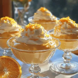 Citrus desserts have been a beloved choice for many, offering a refreshing burst of flavor that brightens any meal or occasion. From lemon tarts to key lime pies, the zingy sweetness of citrus can elevate a dessert from ordinary to extraordinary. Among these delightful treats, the Orange Creamsicle Delight stands out as a nostalgic favorite that harks back to summer days and childhood memories of ice cream trucks. This luscious dessert combines the vibrant taste of fresh oranges with a creamy texture, resulting in a heavenly balance of flavors and sensations that are sure to please the palate.