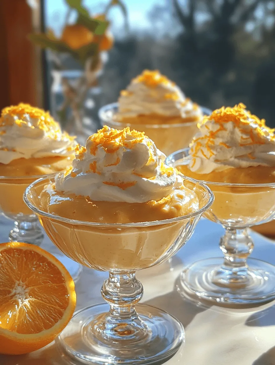 Citrus desserts have been a beloved choice for many, offering a refreshing burst of flavor that brightens any meal or occasion. From lemon tarts to key lime pies, the zingy sweetness of citrus can elevate a dessert from ordinary to extraordinary. Among these delightful treats, the Orange Creamsicle Delight stands out as a nostalgic favorite that harks back to summer days and childhood memories of ice cream trucks. This luscious dessert combines the vibrant taste of fresh oranges with a creamy texture, resulting in a heavenly balance of flavors and sensations that are sure to please the palate.