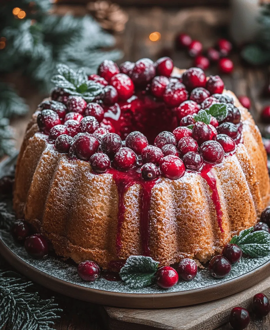 As the festive season approaches, the air fills with a sense of joy and anticipation. Families gather to celebrate Christmas, and one cherished tradition that often accompanies this time of year is baking. The kitchen becomes a hub of activity, with the scents of spices, sweets, and seasonal favorites wafting through the air. Among the array of holiday treats, the Christmas Cranberry Pound Cake stands out as a delightful centerpiece that embodies the spirit of the season.