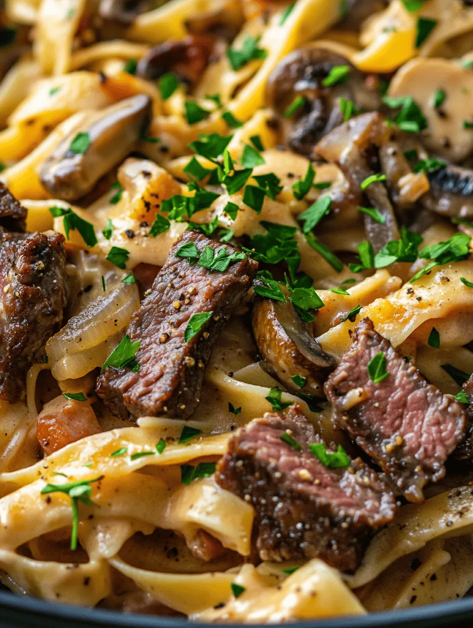 The allure of a classic Philly cheesesteak has captivated food lovers for generations. This iconic sandwich, with its juicy steak, melted cheese, and a medley of fresh toppings, is a staple of American cuisine, particularly in its birthplace, Philadelphia. But what if you could enjoy that rich, savory flavor in a comforting pasta dish? Enter the Indulgent Philly Cheesesteak Pasta, a creative twist that combines the best of both worlds. This recipe transforms the beloved sandwich into a creamy, cheesy pasta dish that’s quick to prepare, making it an ideal choice for busy weeknights or special occasions. Whether you’re hosting a dinner party or simply looking to indulge on a cozy night in, this dish is sure to impress family and friends alike.