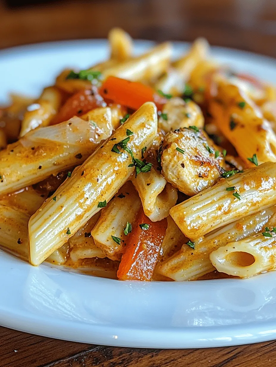 If you're on the lookout for a dish that combines bold flavors, creamy textures, and ease of preparation, look no further than Creamy Cajun Chicken Pasta. This vibrant dish seamlessly fuses the rich, spicy notes of Cajun cuisine with the comforting creaminess of pasta, making it a perfect choice for those cozy weeknight dinners or gatherings with friends and family. The appeal lies not only in its delightful taste and aroma but also in its ability to bring a taste of Louisiana to your kitchen, transporting your palate to the heart of the South with every bite.