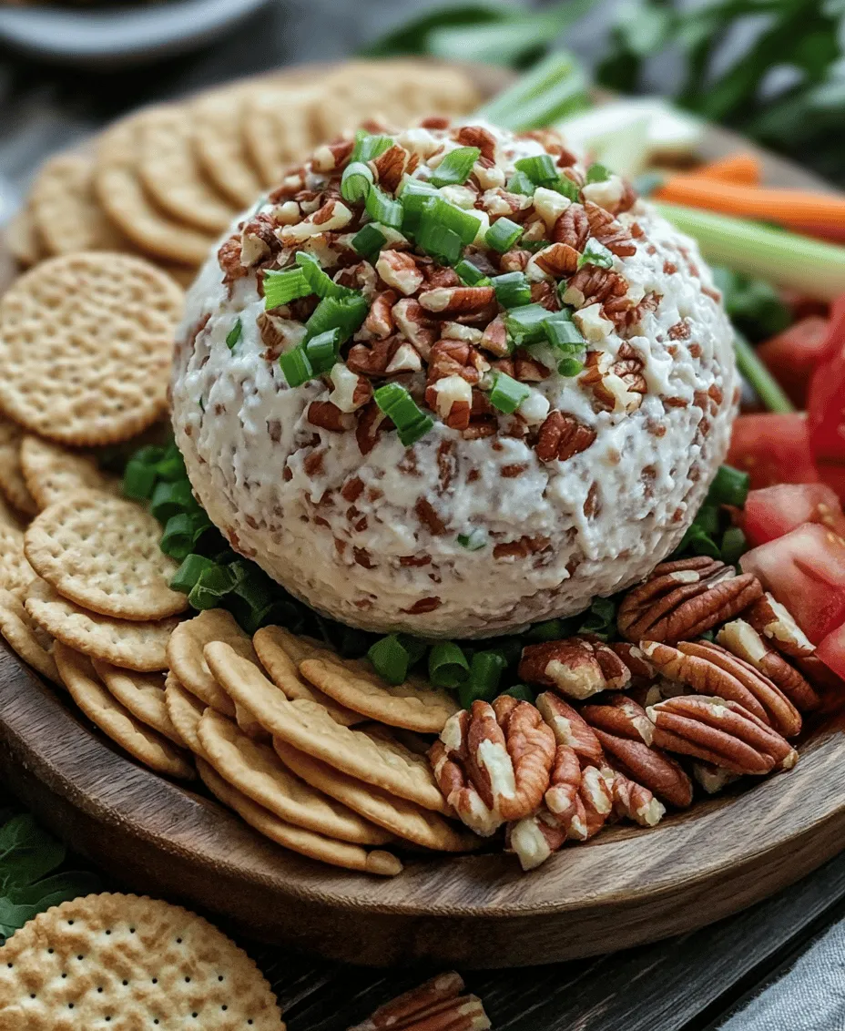 Cheese balls have long been a staple in the realm of appetizers, celebrated for their versatility and rich flavors. They are a classic go-to for various gatherings, from casual game days to formal holiday parties. Their appeal lies not only in their delightful taste but also in their ability to cater to diverse palates. Among the myriad of cheese ball recipes, the <strong>Creamed Chipped Beef Cheese Ball Delight</strong> stands out as a savory treat that perfectly marries creamy textures with bold flavors, making it an ideal choice for any social occasion.” /></p>
</p>
<h3>Coating and Chilling</h3>
</p>
<p>Coating your Creamed Chipped Beef Cheese Ball Delight in nuts is not merely for aesthetics; it plays a crucial role in both flavor and texture. The nut coating offers a delightful crunch that contrasts beautifully with the creamy interior. As the cheese ball chills in the refrigerator, the flavors meld and develop, making for a more robust and satisfying taste experience.</p>
</p>
<p>To achieve the best results, ensure your cheese ball is well-coated by rolling it thoroughly in finely chopped nuts. Common choices include pecans, walnuts, or almonds, each providing a unique flavor profile. After coating, wrap the cheese ball in plastic wrap and refrigerate it for at least 2 hours, or ideally overnight. This resting period allows the cheese and chipped beef flavors to marry, resulting in a more cohesive and flavorful appetizer.</p>
</p>
<h3>Serving Suggestions</h3>
</p>
<p>When it comes to presenting your Creamed Chipped Beef Cheese Ball Delight, creativity can elevate the experience. Here are some thoughtful serving suggestions that will impress your guests:</p>
</p>
<p>1. <strong>Creative Presentation</strong>: Instead of simply placing the cheese ball on a platter, consider using a decorative cheese board. Surround the cheese ball with an array of colorful accompaniments like sliced bell peppers, cherry tomatoes, and olives. This not only enhances visual appeal but also encourages guests to create their own unique bites.</p>
</p>
<p>2. <strong>Recommended Accompaniments</strong>: Your choice of accompaniments greatly influences the overall tasting experience. While traditional crackers are a classic go-to, consider offering a mix of options. Whole grain or seeded crackers provide a nutritious alternative, while crispy breadsticks add a delightful crunch. For a fresher approach, sliced cucumbers, celery sticks, and carrot sticks make excellent dippers that complement the richness of the cheese ball.</p>
</p>
<p>3. <strong>Garnishing Ideas</strong>: To further enhance the visual appeal of your cheese ball, consider garnishing it with fresh herbs such as parsley, chives, or dill. A sprinkle of paprika or cayenne pepper on top can add color and a hint of spiciness. For a festive touch, mini bell peppers or edible flowers can make a stunning centerpiece.</p>
</p>
<p>4. <strong>Seasonal Variations</strong>: Tailor your cheese ball presentation based on the occasion. For holidays, consider using themed platters or adding seasonal fruits like cranberries or pomegranate seeds. During summer picnics, a more casual approach with picnic-friendly options like pita chips and assorted dips can make the serving more relaxed and enjoyable.</p>
</p>
<h3>Nutritional Insights</h3>
</p>
<p>Understanding the nutritional profile of your Creamed Chipped Beef Cheese Ball Delight can help you make informed choices about serving sizes and accompaniments. Here’s a breakdown of the nutritional content you might expect per serving:</p>
</p>
<p>– <strong>Caloric Content</strong>: Approximately 150-200 calories per serving, depending on the portion size and the type of nuts used.</p>
<p>– <strong>Macronutrient Profile</strong>: Each serving typically contains around 10g of protein, 14g of fat (primarily from the cream cheese and nuts), and 2g of carbohydrates.</p>
</p>
<p>This appetizer strikes a balance between indulgence and nutrition, making it suitable for special occasions without compromising on dietary goals. However, keep in mind potential dietary concerns. For those with gluten sensitivities, opt for gluten-free crackers or serve with fresh veggies as a healthier alternative.</p>
</p>
<h3>The Versatility of Cheese Balls</h3>
</p>
<p>One of the most appealing aspects of the Creamed Chipped Beef Cheese Ball Delight is its versatility. Here are some ideas to adapt and experiment with the recipe:</p>
</p>
<p>1. <strong>Variations and Substitutions</strong>: While the classic version features chipped beef, you can easily substitute with other proteins. Diced ham, turkey, or even crumbled bacon can provide a delightful twist. For a vegetarian option, consider using roasted red peppers, sun-dried tomatoes, or even artichoke hearts mixed into the cheese.</p>
</p>
<p>2. <strong>Alternative Ingredients</strong>: For those with dietary restrictions, there are plenty of ways to adjust the recipe. Using vegan cream cheese and plant-based meat alternatives can create a delicious vegan cheese ball that everyone can enjoy.</p>
</p>
<p>3. <strong>Flavor Variations</strong>: Explore different flavor profiles by incorporating various cheeses. Sharp cheddar, blue cheese, or goat cheese can all add distinct tastes. You can also experiment with spices like garlic powder, onion powder, or even herbs like thyme and rosemary to elevate the flavor.</p>
</p>
<p>4. <strong>Incorporating Seasonal Ingredients</strong>: Keep your cheese ball fresh and exciting by incorporating seasonal ingredients. In the fall, mix in roasted pumpkin seeds or cranberries. In the spring, fresh herbs and zesty lemon zest can brighten the flavors.</p>
</p>
<h3>Conclusion</h3>
</p>
<p>The Creamed Chipped Beef Cheese Ball Delight is a versatile and crowd-pleasing appetizer that can easily adapt to various occasions, from casual gatherings to elegant celebrations. This recipe not only highlights the joy of sharing delicious food with friends and family but also encourages creativity and experimentation in the kitchen.</p>
</p>
<p>As you embark on your culinary journey, don’t hesitate to make the recipe your own. Play with different flavors, textures, and presentation styles. Whether you stick to the classic version or venture into new territories with seasonal ingredients and alternative preparations, the key is to enjoy the process and the delightful moments shared over good food. So, gather your loved ones and indulge in this wonderful cheese ball delight that is sure to be the star of any gathering!</p>
</div>