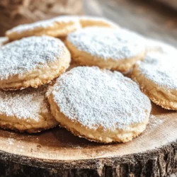 Sugar-Dusted Vanilla Clouds are not just cookies; they are a whimsical treat that evokes a sense of nostalgia and joy with every bite. These light and airy delights are perfect for any occasion—be it a festive gathering, a cozy afternoon tea, or simply a sweet indulgence on a quiet evening at home. The beauty of this recipe lies in its simplicity and the delightful combination of flavors that come together to create a melt-in-your-mouth experience.