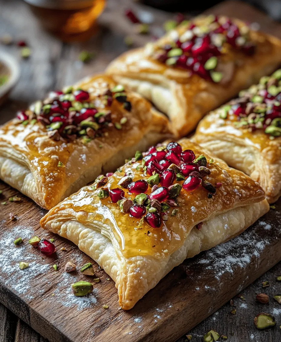 When it comes to hosting a gathering or celebrating a special occasion, appetizers play a crucial role in setting the tone for the meal. They not only whet the appetite but also serve as a social centerpiece that brings guests together. One appetizer that stands out for its elegance and flavor is the Brie & Pomegranate Pastry Parcels with Pistachio Topping. These delightful little parcels are a feast for the eyes and the palate, featuring flaky pastry enveloping creamy Brie cheese, fresh pomegranate seeds, and topped with a crunchy pistachio layer.