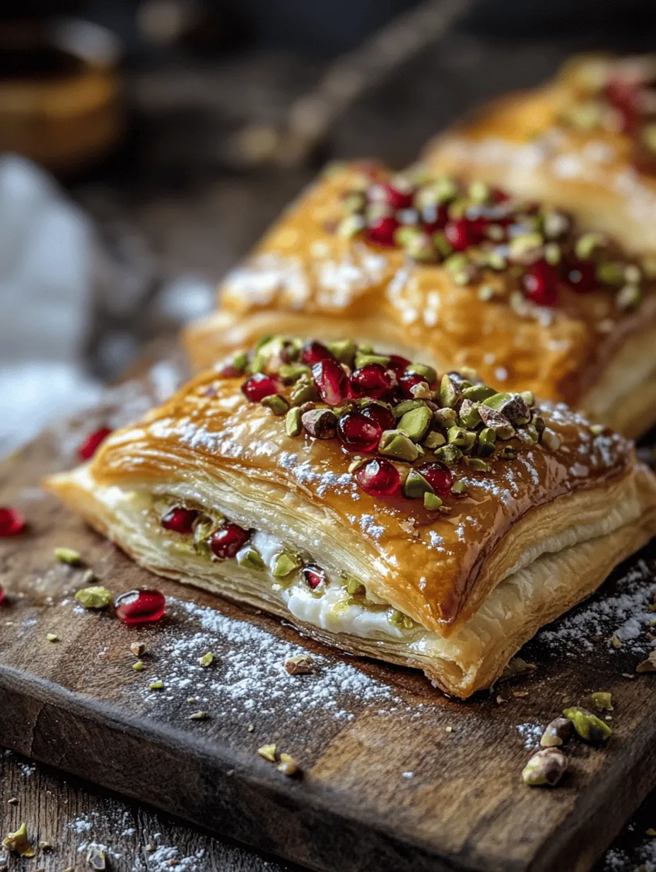 When it comes to hosting a gathering or celebrating a special occasion, appetizers play a crucial role in setting the tone for the meal. They not only whet the appetite but also serve as a social centerpiece that brings guests together. One appetizer that stands out for its elegance and flavor is the Brie & Pomegranate Pastry Parcels with Pistachio Topping. These delightful little parcels are a feast for the eyes and the palate, featuring flaky pastry enveloping creamy Brie cheese, fresh pomegranate seeds, and topped with a crunchy pistachio layer.