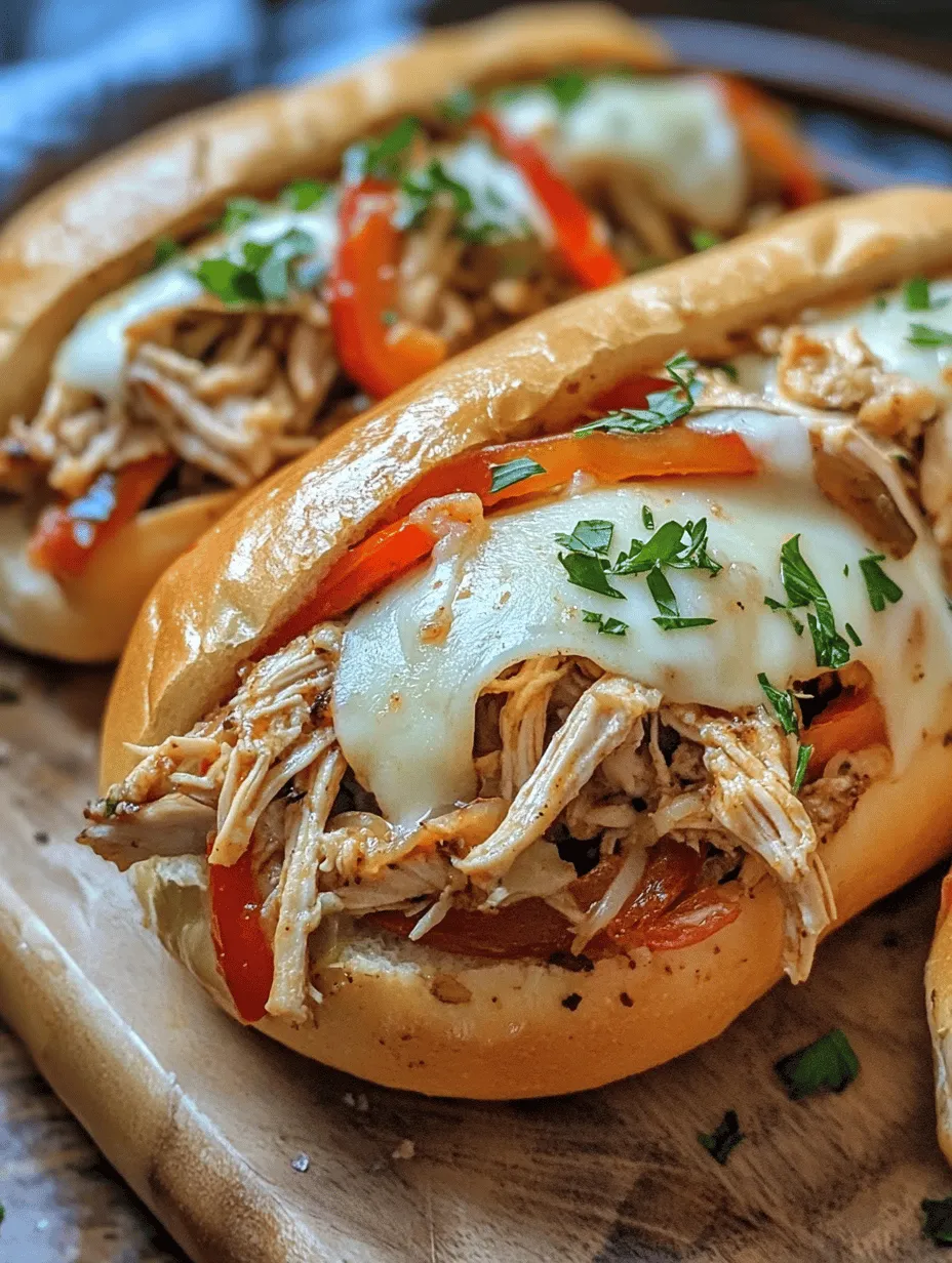 In the fast-paced world we live in, the convenience of slow cooker meals has captured the hearts of home cooks everywhere. Not only do they simplify meal preparation, but they also allow for a depth of flavor that is hard to achieve with traditional cooking methods. One standout recipe that embodies these qualities is the Zesty Slow Cooker Chicken Philly Sandwiches. This dish is not just easy to make; it is a delightful combination of savory chicken, fresh vegetables, and melty cheese, all nestled in soft bread, making it a family-friendly favorite.