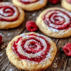 Cookies have long been a beloved dessert category, cherished by people of all ages for their delightful flavors and comforting textures. Whether enjoyed with a cup of coffee, served at a family gathering, or gifted to friends, cookies hold a special place in our hearts and kitchens. Among the countless cookie varieties, Raspberry Swirl Cookies stand out as a unique and flavorful option. With their vibrant marbled appearance and a perfect balance of sweet and tangy flavors, these cookies are sure to impress anyone who takes a bite.