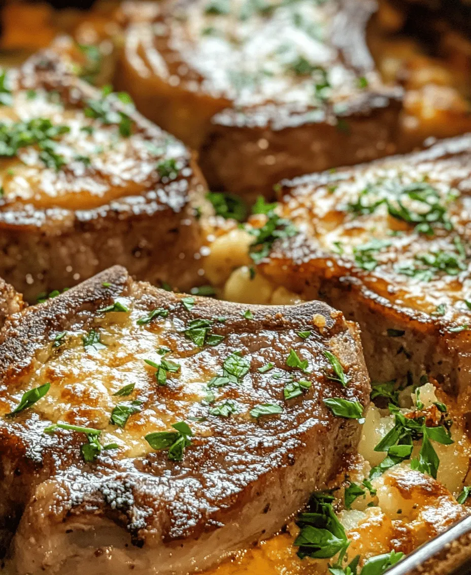 Looking to impress your family and guests with a culinary masterpiece that balances rich flavors and comforting textures? Look no further than Garlic Butter Beef Chops with Cheesy Potato Bake. This delightful dish combines succulent beef chops, lavishly coated in aromatic garlic butter, with a satisfying cheesy potato bake that is sure to be the star of any dinner table.