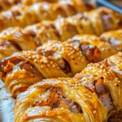 Savory snacks and appetizers hold a special place in culinary traditions around the world. From finger foods at parties to comforting bites during family gatherings, these delectable treats elevate any occasion, making them memorable for everyone involved. Among the vast array of savory options, Ham and Cheese Puff Pastry Twists stand out as a delightful favorite.