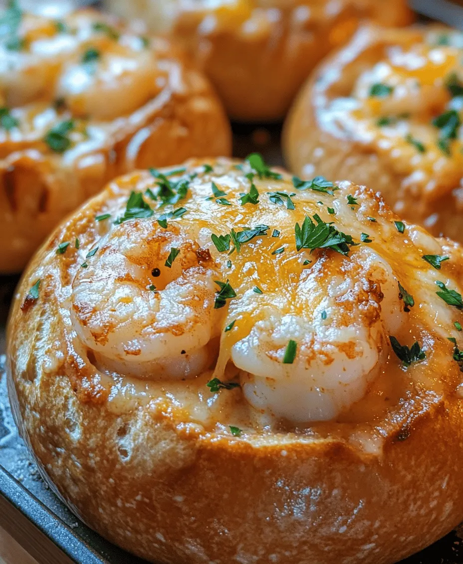 Imagine a cozy gathering with friends and family, where laughter fills the air, and the aroma of a rich, savory seafood dish wafts through the room. Enter the Stuffed Seafood Soup Bread Bowl, a culinary masterpiece that perfectly marries the ocean's bounty with the warmth of freshly baked bread. This dish is not just a meal; it's an experience that invites everyone to dig in and savor every bite. The appeal of this recipe lies in its unique presentation, as the rich seafood soup is nestled inside a sturdy bread bowl, transforming an ordinary dining experience into something extraordinary.