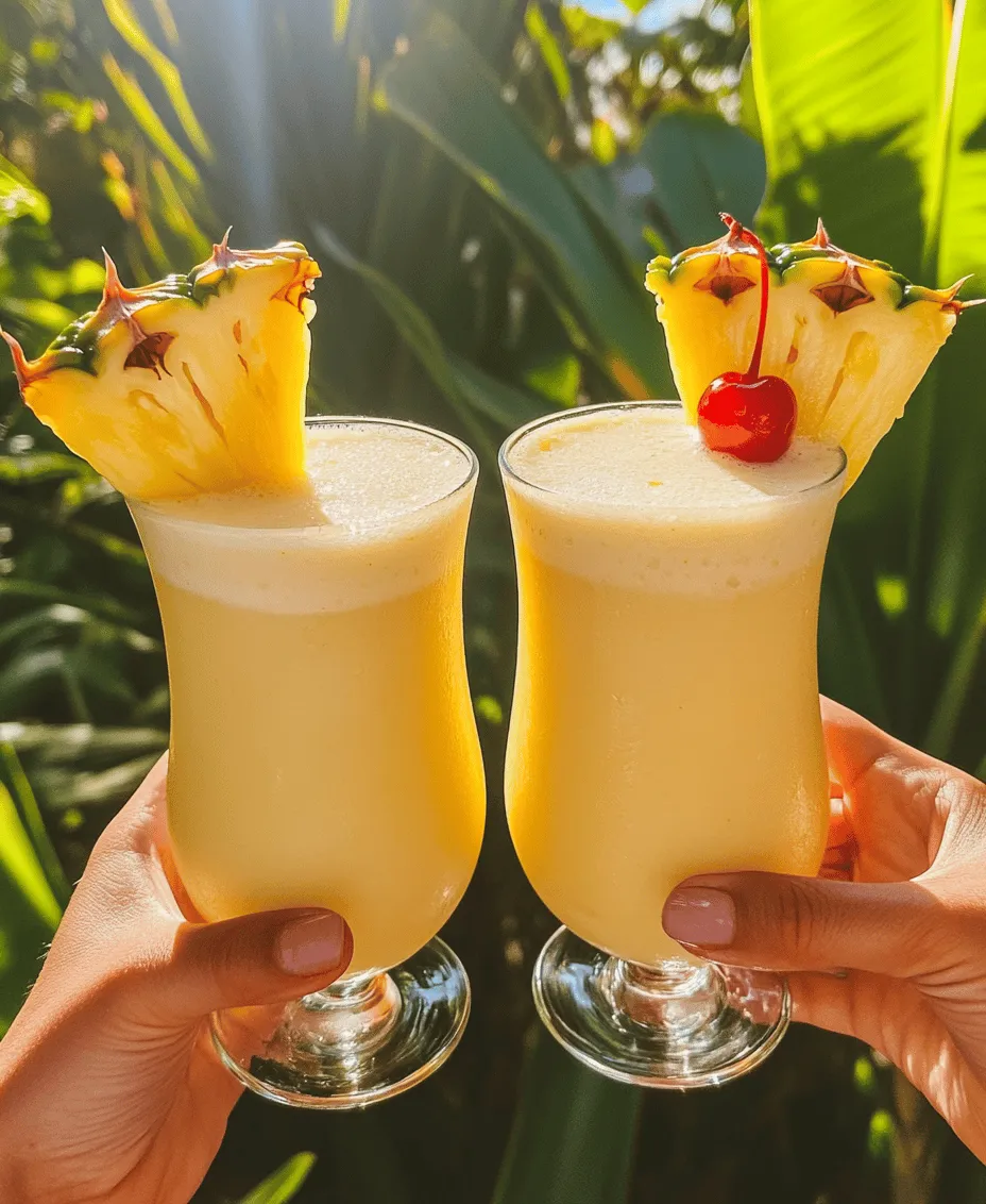 Imagine sinking your toes into warm sand, the gentle sound of waves lapping at the shore, and the sun casting a golden glow over a tropical paradise. While a vacation to such a destination may not always be feasible, you can evoke that blissful experience right in your own home with a delightful drink: the Virgin Piña Colada. This non-alcoholic version of the classic cocktail captures the essence of beachside relaxation, making it perfect for family gatherings, summer parties, or simply as a refreshing treat on a warm day.