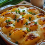 If you're searching for a dish that perfectly marries creaminess and comfort, look no further than Delmonico Potatoes Delight! This scrumptious baked potato dish is a revelry of tender Yukon Gold potatoes enveloped in a rich, creamy sauce and topped with bubbly cheddar cheese. It's the ultimate side dish that can elevate any meal and impress your guests with its delightful flavors. With a blend of decadent ingredients and warmth, this dish evokes memories of family gatherings and holiday feasts.