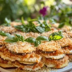 Eggplant Parmesan is a beloved classic Italian dish that has graced dinner tables for generations. Traditionally, this delectable dish features layers of breaded and fried eggplant, rich marinara sauce, and melted cheese, all baked to perfection. However, the casserole variation of Eggplant Parmesan takes this comfort food to new heights by combining all the delicious elements into a single, hearty dish that is both satisfying and easy to prepare.