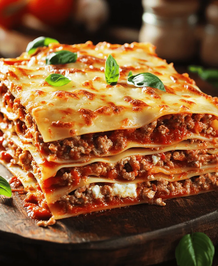 Lasagna is more than just a meal; it’s a cherished tradition that brings families together around the dinner table. This classic Italian dish has gained immense popularity worldwide, beloved for its rich layers of pasta, savory meat, and creamy cheese. Whether served at a festive gathering or a cozy family dinner, lasagna is synonymous with comfort food, evoking memories of shared moments and hearty laughter.