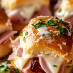 Sliders have become a cherished staple at gatherings, offering the perfect bite-sized solution for parties, family dinners, and game days. Their versatility and ability to pack a flavorful punch make them a go-to option for hosts and guests alike. Among the vast array of slider recipes, Sweet & Savory Ham and Cranberry Hawaiian Roll Sliders stand out as a delightful combination of flavors that caters to a variety of palates.