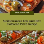 Indulge in the vibrant flavors of the Mediterranean with this easy Mediterranean Feta and Olive Flatbread Pizza! Perfect for a quick weeknight dinner or a stunning appetizer, this recipe combines crispy flatbread, creamy feta, zesty olives, and juicy cherry tomatoes for a delightful culinary experience. Ready in just 25 minutes, it’s a simple dish that can be customized to your taste. Plus, it’s packed with nutrients and healthy ingredients. Bring a slice of the Mediterranean into your kitchen and impress your family and friends!